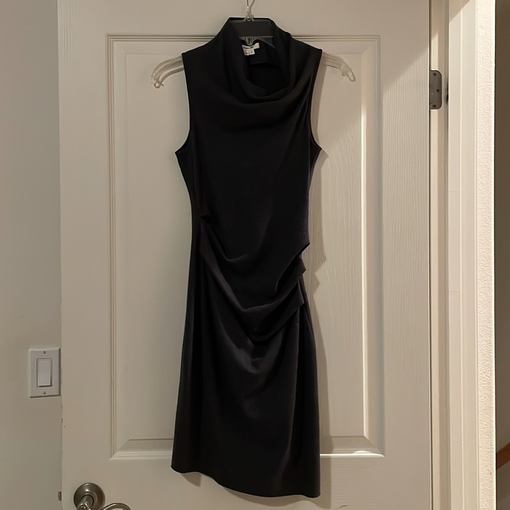 Helmut Lang Grey Wool Dress Sz P